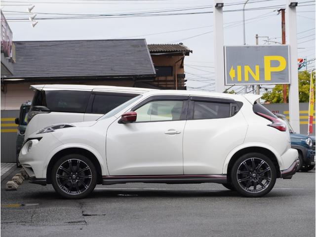 ジューク ニスモ 切替4WD サイドエアバック キーフリー 横滑り防止システム 寒冷地仕様 スマートキー オートエアコン アルミ ETC車載器 ターボ パワーウィンドウ ABS エアバッグ パワーステアリング TV(26枚目)