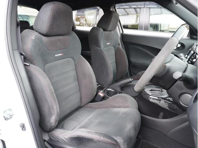 ジューク ニスモ 切替4WD サイドエアバック キーフリー 横滑り防止システム 寒冷地仕様 スマートキー オートエアコン アルミ ETC車載器 ターボ パワーウィンドウ ABS エアバッグ パワーステアリング TV(27枚目)