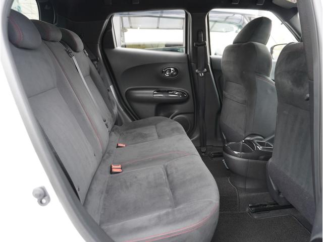 ジューク ニスモ 切替4WD サイドエアバック キーフリー 横滑り防止システム 寒冷地仕様 スマートキー オートエアコン アルミ ETC車載器 ターボ パワーウィンドウ ABS エアバッグ パワーステアリング TV(33枚目)