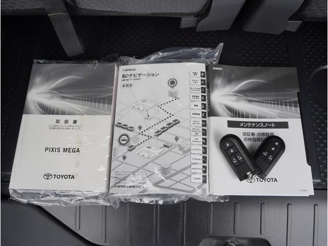 ピクシスメガ Ｌ　ＳＡＩＩＩ　Ｗ電動ドア　軽減ブレーキ　クリアランスソナー　スマートキー＆プッシュスタート　Ｂカメラ　イモビライザー　ドライブレコーダー　ナビＴＶ　レーンアシスト　フルセグ　ＥＴＣ　アイドリングストップ　パワステ（11枚目）