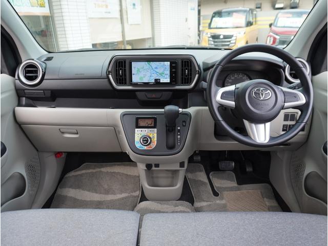 パッソ Ｘ　Ｇパッケージ　パワーステアリング　衝突軽減ブレーキサポート　レーンアシスト　パワーウィンドウ　オートハイビーム　クリアランスソナー　地デジ　Ａストップ　アルミホイール　ＥＳＣ　スマートキー　ナビ＆ＴＶ　ＥＴＣ（4枚目）