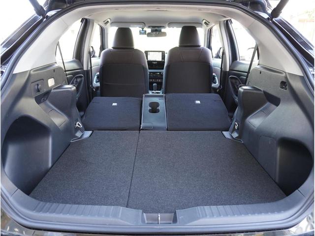 ヤリスクロス ハイブリッドZ 追従クルーズ クリアランスソナ- LKA シートH スマートエントリー 横滑り防止 フルセグTV LEDライト ETC付き アルミホイール 助手席エアバッグ オートエアコン パワステ ドライブレコーダ(47枚目)