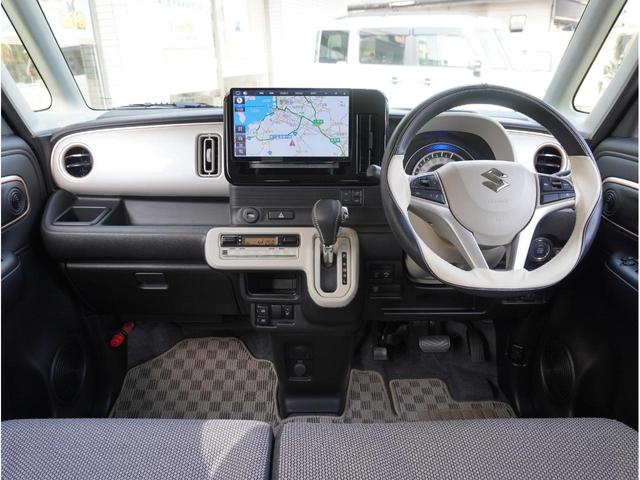 ワゴンRスマイル ハイブリッドX 誤発進抑制 車線逸脱警告 リアカメラ 地デジフルセグTV レーダークルーズ 前席シートヒーター LEDランプ エアバック ETC ドラレコ フルフラット DVD再生 キーレス メモリーナビゲーション(5枚目)