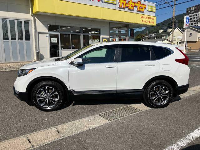 ＣＲ－Ｖハイブリッド ｅ：ＨＥＶ　ＥＸ・マスターピース　衝突被害軽減Ｂ　横滑り防止装置　サンルーフ　クルーズコントロール　ソナー　バックモニター　盗難防止システム　スマートキー　本革シート　電動バックドア　ステアリングヒーター　シートヒーター（前後）（7枚目）