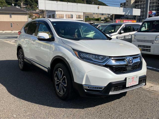 ＣＲ－Ｖハイブリッド ｅ：ＨＥＶ　ＥＸ・マスターピース　衝突被害軽減Ｂ　横滑り防止装置　サンルーフ　クルーズコントロール　ソナー　バックモニター　盗難防止システム　スマートキー　本革シート　電動バックドア　ステアリングヒーター　シートヒーター（前後）（62枚目）