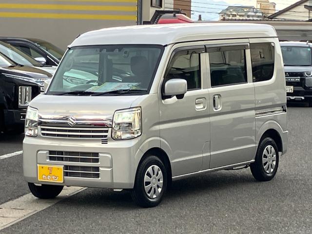 エブリイ ジョイン 全席PW セキュリティー バックカメラ付き 車線逸脱警告 ETC付き シ-トヒ-タ- SRS オートハイビーム LEDライト Wエアバック パーキングセンサー キーフリーシステム AC ABS付き(5枚目)