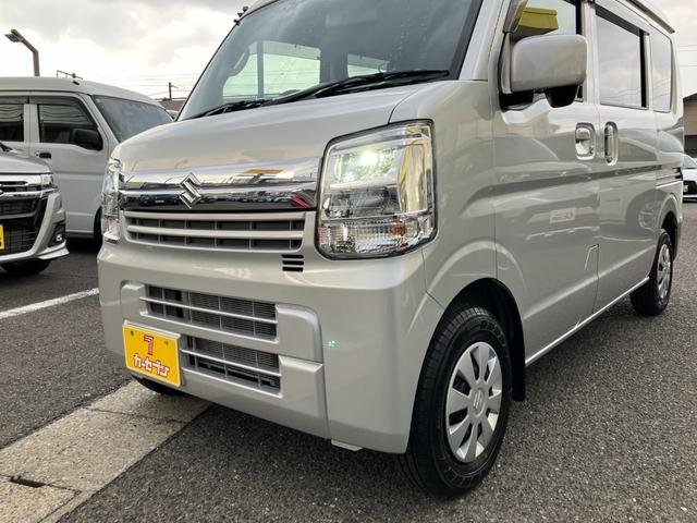 エブリイ ジョイン 全席PW セキュリティー バックカメラ付き 車線逸脱警告 ETC付き シ-トヒ-タ- SRS オートハイビーム LEDライト Wエアバック パーキングセンサー キーフリーシステム AC ABS付き(7枚目)