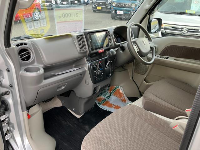 エブリイ ジョイン 全席PW セキュリティー バックカメラ付き 車線逸脱警告 ETC付き シ-トヒ-タ- SRS オートハイビーム LEDライト Wエアバック パーキングセンサー キーフリーシステム AC ABS付き(10枚目)