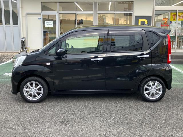 ムーヴ ＸリミテッドＩＩ　ＳＡＩＩＩ　エアバック（運転席・助手席）　衝突被害軽減ブレーキ　横滑り防止装置　車線逸脱防止支援システム　ソナー　オートエアコン　運転席シートヒーター　アルミホイール　ＬＥＤヘッドライト（10枚目）