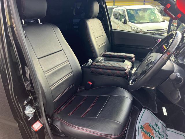 ハイエースバン スーパーGL ダークプライムII 両側手動スライドドア スマキー ABS フルフラット 盗難警報装置 運転席エアバッグ オートエアコン パワーウインドウ ESC 助手席エアバック キーレス パワーステアリング プリクラッシュブレーキ(56枚目)