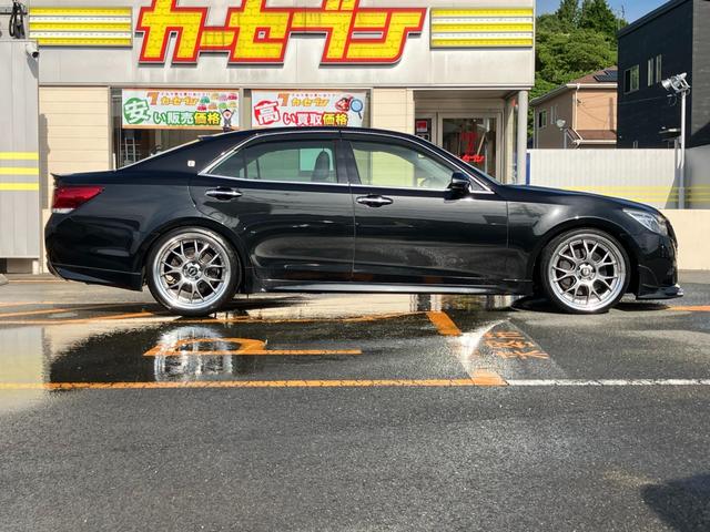 クラウン アスリートＧ　エアバック　クルコン　ＨＤＤナビ　パワステ　パワーウインドウ　ＡＢＳ　スマートキー　ナビ　盗難防止　パワーシート　ＤＶＤ再生　キーレス　ＥＴＣ　ミュージックプレイヤー接続可　アルミホイール　エアコン（6枚目）
