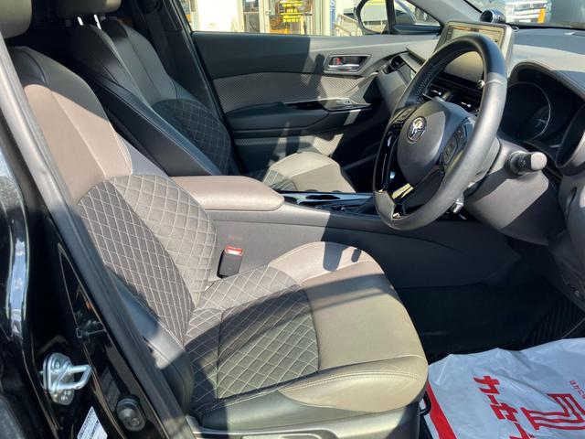 Ｃ－ＨＲ Ｇ　車線逸脱　軽減ブレーキ　セキュリティーアラーム　Ｉストップ　アルミホイール　スマートキー　エアバッグ　サイドエアＢ　フルオートエアコン　ＡＢＳ　キーレス　横滑り防止機能　パワーウインドウ　追従クルーズ（6枚目）