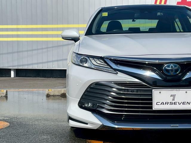 カムリ Ｇレザーパッケージ　車線逸脱防止　衝突被害軽減　ハイビームアシスト　シートＨ　パーキングセンサー　ＤＶＤプレーヤー　ナビＴＶ　横滑り防止　電動シート　地デジＴＶ　イモビライザー　エアバッグ　キーフリー　メモリ－ナビ（25枚目）