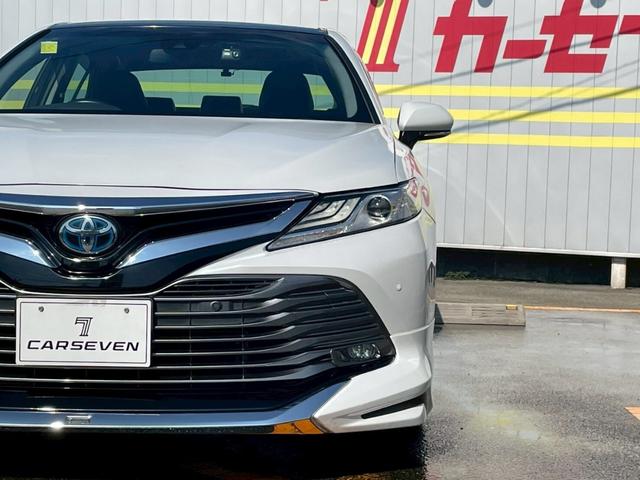 カムリ Ｇレザーパッケージ　車線逸脱防止　衝突被害軽減　ハイビームアシスト　シートＨ　パーキングセンサー　ＤＶＤプレーヤー　ナビＴＶ　横滑り防止　電動シート　地デジＴＶ　イモビライザー　エアバッグ　キーフリー　メモリ－ナビ（26枚目）