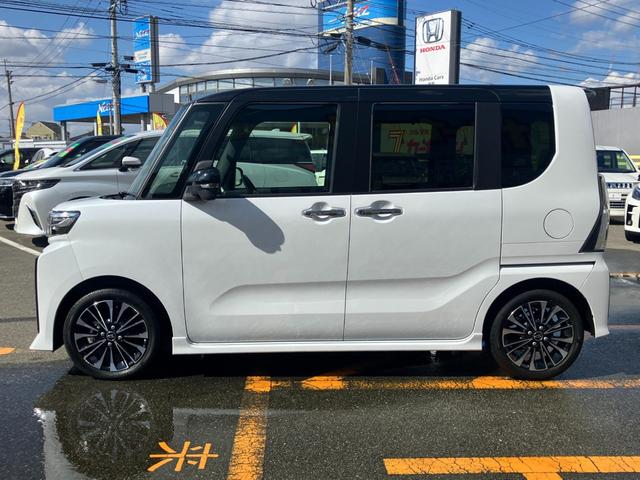 タント カスタムＲＳ　両側パワスライドドア　レーンキープＡ　ＩＳＴＯＰ　クリソナ　運転席シートヒーター　オートＬＥＤ　ＡＡＣ　ターボエンジン　サイドエアバッグ　寒冷地仕様　キーフリー　フルフラット　セキュリティ　ＰＷ　ＰＳ（13枚目）