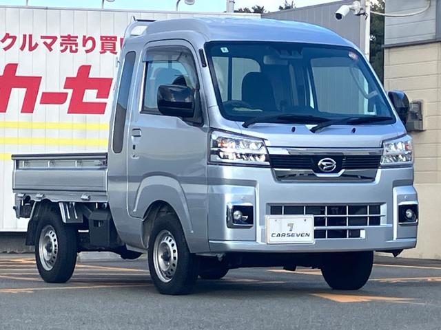 ハイゼットトラック ジャンボエクストラ アイドリングストップ付き オートLED ブレーキサポート 盗難防止システム スマ-トキ- ダブルエアバッグ 前席パワーウィンドウ キーフリー レーンアシスト 4WD 横滑り防止 パワーステアリング(4枚目)