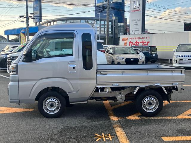 ハイゼットトラック ジャンボエクストラ アイドリングストップ付き オートLED ブレーキサポート 盗難防止システム スマ-トキ- ダブルエアバッグ 前席パワーウィンドウ キーフリー レーンアシスト 4WD 横滑り防止 パワーステアリング(9枚目)
