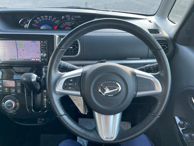 タント カスタムＲＳ　トップエディションＳＡ　衝突被害軽減　タ－ボ　Ａストップ　セキュリティー　横滑り防止機能　地デジ　エアバッグ　オートエアコン　パワーウィンドウ　ナビ＆ＴＶ　メモリナビ　スマートキー　パワーステアリング　ＡＢＳ　ベンチシート（40枚目）