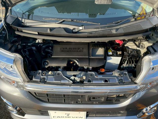 タント カスタムＲＳ　トップエディションＳＡ　衝突被害軽減　タ－ボ　Ａストップ　セキュリティー　横滑り防止機能　地デジ　エアバッグ　オートエアコン　パワーウィンドウ　ナビ＆ＴＶ　メモリナビ　スマートキー　パワーステアリング　ＡＢＳ　ベンチシート（57枚目）