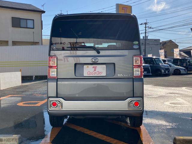 ウェイク Ｇ　ＳＡ　スマキー　横滑防止装置　イモビライザー　アルミホイール　エアコン　キーフリーキー　パワーステアリング　運転席エアバッグ　ＡＢＳ　ベンチシート　パワーウィンドウ　アイドリングストップ　ターボ付（15枚目）