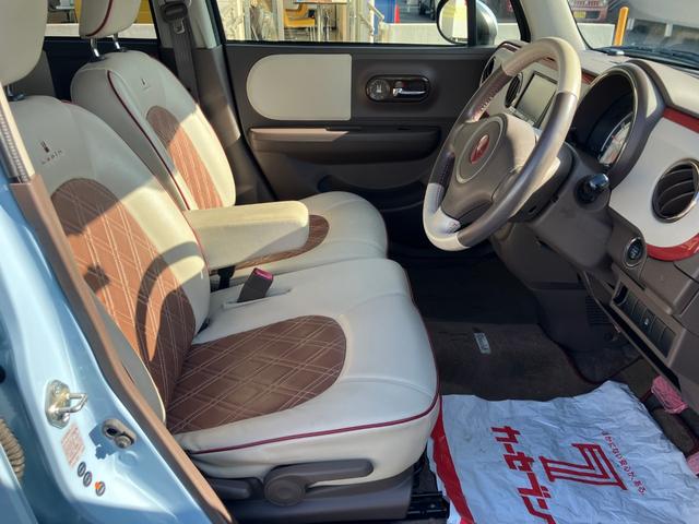 アルトラパンショコラ Ｘ　セキュリティー　アイドリング　全席ＰＷ　ベンチシ－ト　スマ－トキ－　フルフラットシート　ＷエアＢ　運転席エアバッグ　ＡＣ　パワステ　キーレス　ＡＢＳ　アルミホイール（11枚目）