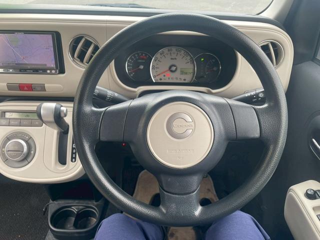 ミラココア ココアX セキュリティー パワーウインド i-STOP インテリキー ETC車載器 ナビTV 運転席エアバック キーレスキー ダブルエアバック ABS付 パワステ ベンチシート エアコン メモリーナビ(32枚目)