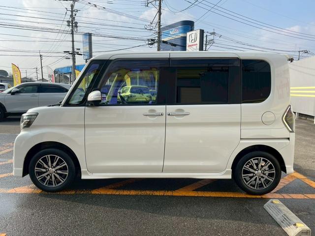 タント カスタムX トップエディションSAII リアカメラ 衝突回避支援システム 運転席助手席エアバック アイドリンクストップ 両側スライド片側電動 車線逸脱警報装置 メモリーナビ ETC装備 ナビ&TV ドライブレコーダー パワーウィンドウ(4枚目)