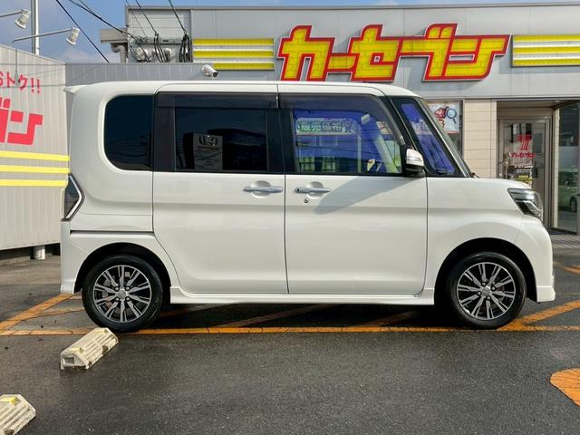 タント カスタムX トップエディションSAII リアカメラ 衝突回避支援システム 運転席助手席エアバック アイドリンクストップ 両側スライド片側電動 車線逸脱警報装置 メモリーナビ ETC装備 ナビ&TV ドライブレコーダー パワーウィンドウ(7枚目)