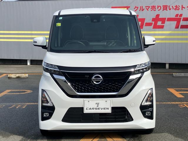 ルークス ハイウェイスター　Ｘ　誤発進抑制装置　ＡＷ　ＳＲＳ　キーフリーシステム　Ｃソナー　車線逸脱防止　横滑り防止　ハイビームアシスト　スマートキ　イモビライザー　オートエアコン　ベンチシート　パワステ　バックモニター　ＡＢＳ（4枚目）