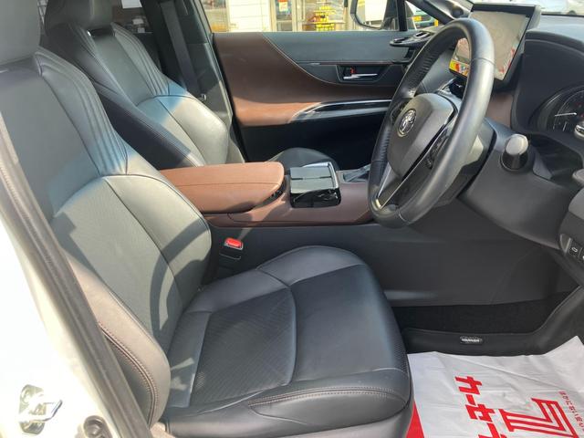 ハリアー Ｚ　レザーパッケージ　全方囲カメラ　Ｐセンサー　イモビライザー　スマートキ－　エアロ　追従クルコン　カーテンエアバック　横滑り防止機能　リアカメラ　Ｐシート　アルミ　エアバッグ　エアコン　メモリナビ　キーレス　ＡＢＳ　ナビ（6枚目）