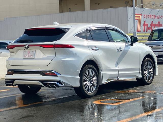 ハリアー Ｚ　レザーパッケージ　全方囲カメラ　Ｐセンサー　イモビライザー　スマートキ－　エアロ　追従クルコン　カーテンエアバック　横滑り防止機能　リアカメラ　Ｐシート　アルミ　エアバッグ　エアコン　メモリナビ　キーレス　ＡＢＳ　ナビ（17枚目）