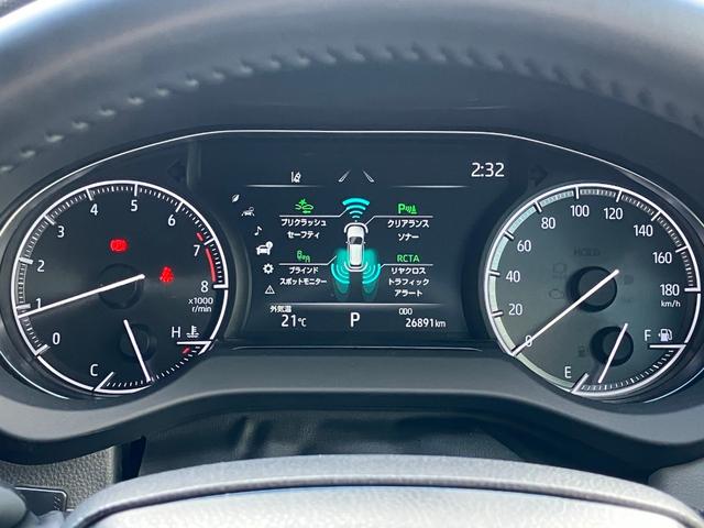 ハリアー Ｚ　レザーパッケージ　全方囲カメラ　Ｐセンサー　イモビライザー　スマートキ－　エアロ　追従クルコン　カーテンエアバック　横滑り防止機能　リアカメラ　Ｐシート　アルミ　エアバッグ　エアコン　メモリナビ　キーレス　ＡＢＳ　ナビ（44枚目）