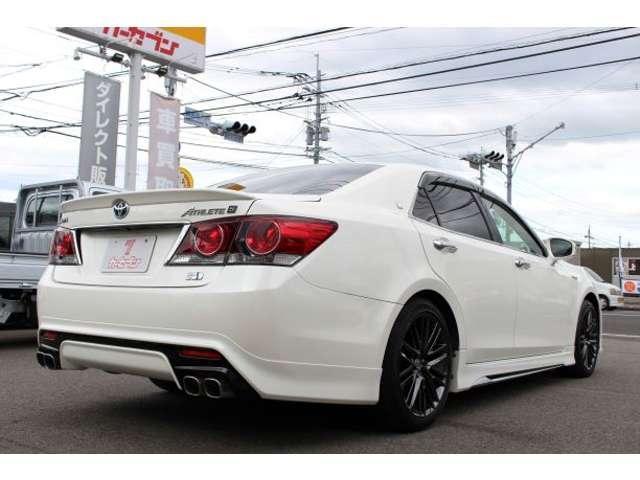 アスリートS エアシート ナビTV 1オーナー 地デジ キーフリー ETC付 HID 記録簿有 アルミ メモリナビ ABS 横滑り防止装置 バックガイドモニター レーダークルーズC エアコン パワステ(6枚目)