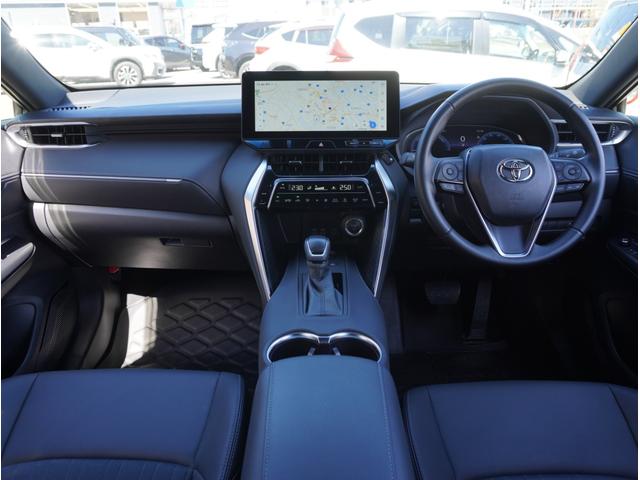 ハリアー Ｇ　衝突回避ブレーキ　車線逸脱警告　ＡＵＸ接続　ハイビームアシスト　ＡＡＣ　バックモニタ－　パーキングセンサー　横滑防止装置　ＬＥＤランプ　スマキー　キーフリー　ＡＷ　ＥＴＣ車載器　ＰＳ　パワーウインドウ（2枚目）