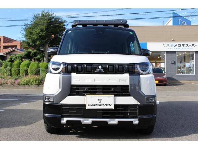 デリカミニ Ｔ　プレミアム　衝突軽減装置　ターボエンジン　オートハイビーム　ナビＴＶ　寒冷地　パワステ　フルタイム４ＷＤ　エアバッグ　ＬＥＤヘッド　ＥＳＣ　キーフリー　アルミホイール　フルセグ　ルーフレール　シートヒータ　ＡＢＳ（4枚目）