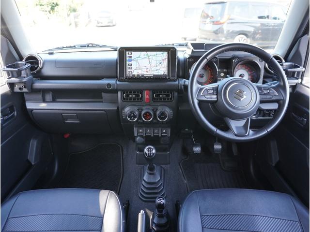 ジムニーシエラ ＪＣ　スマートエントリー　メディアプレイヤー接続　車線逸脱警報装置　ＴＶナビ　地デジフルセグ　横滑り防止機能　ＤＡＣ　ＤＶＤ再生可　ダブルエアバッグ　キーレスエントリー　パワーステアリング　ＰＷ　ＡＡＣ（2枚目）