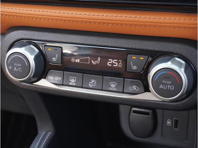 キックス Ｘ　ツートーンインテリアエディション　エマージェンシーＢ　セキュリティ　地デジ　アラウンドモニター　前後ソナー　Ｒカメラ　ＬＥＤ　シートヒーター　エアコン　ドラレコ　スマートキー　ＥＴＣ　フロントカメラ　メモリーナビ　サイドエアバック（62枚目）