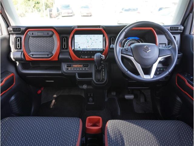 ハスラー ハイブリッドＸ　ＴＶ＆ナビ　ＥＴＣ付　オートＬＥＤ　アイドルストップ　車線逸脱警報装置　キーレスエントリー　運転席エアバッグ　前席シートヒーター　セキュリティアラーム　ＬＥＤライト　ドライブレコーダー　スマ－トキ－（5枚目）