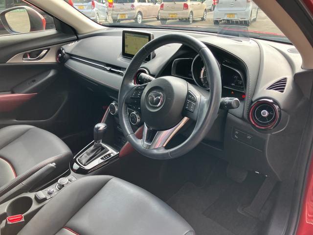 CX-3 XD ツーリング 純正ナビ バックモニタ オートクルーズコントロール LEDライト シティーブレーキ ブルートゥース スマートキー&プッシュスタート 横滑り防止システム 衝突安全ボディ アイドリングストップ(13枚目)