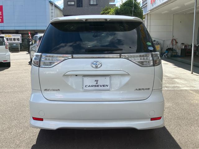 エスティマ アエラス　純正ナビ　バックカメラ　後席モニター　両側電動スライドドア　プッシュスタート　クルコン　メモリナビ　ＤＶＤ再生可能　デュアルエアバック　衝突安全ボディ　Ｗエアコン（7枚目）