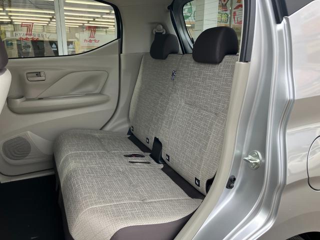 eKワゴン M バックカメラ 踏み間違い防止アシスト オートハイビーム キーレスエントリー オートライト アイドリングストップ ベンチシート 前席シートヒーター 衝突安全ボディ 元社用車(21枚目)