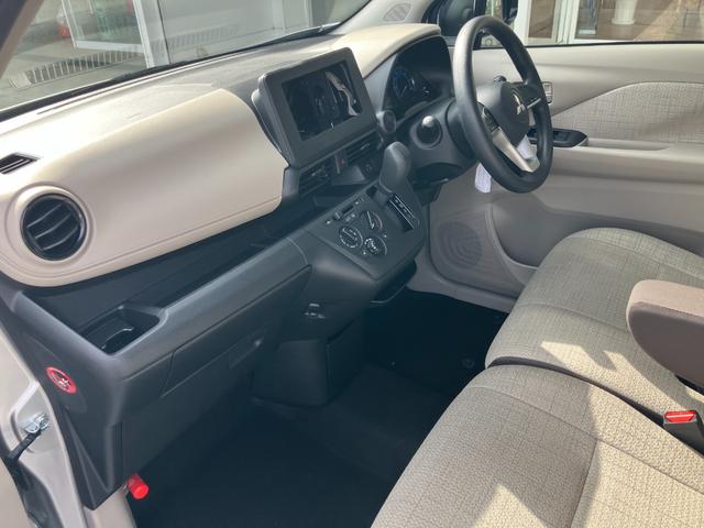 eKワゴン M バックカメラ 踏み間違い防止アシスト オートハイビーム キーレスエントリー オートライト アイドリングストップ ベンチシート 前席シートヒーター 衝突安全ボディ 元社用車(54枚目)