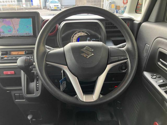 スペーシア ハイブリッドG ナビ付 ETC装備 スマートキー プッシュスタート 障害物ソナー アイドリングS 両側スライドド オートエアコン オートライト ベンチシート(14枚目)