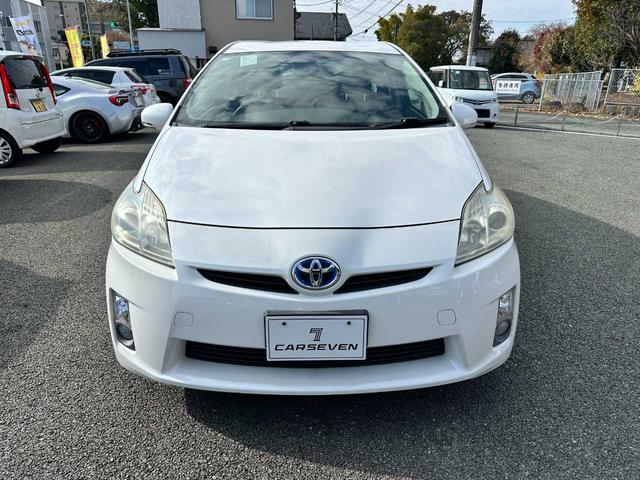 プリウス S 禁煙車 SDナビ ワンセグTV ETC 運転席・助手席エアバッグ サイドエアバッグ カーテンエアバッグ(2枚目)