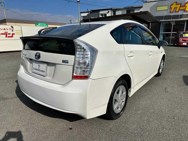 プリウス S 禁煙車 SDナビ ワンセグTV ETC 運転席・助手席エアバッグ サイドエアバッグ カーテンエアバッグ(5枚目)