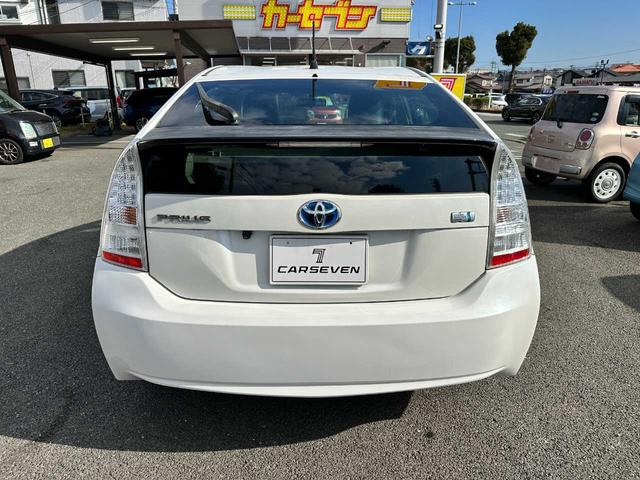 プリウス S 禁煙車 SDナビ ワンセグTV ETC 運転席・助手席エアバッグ サイドエアバッグ カーテンエアバッグ(6枚目)