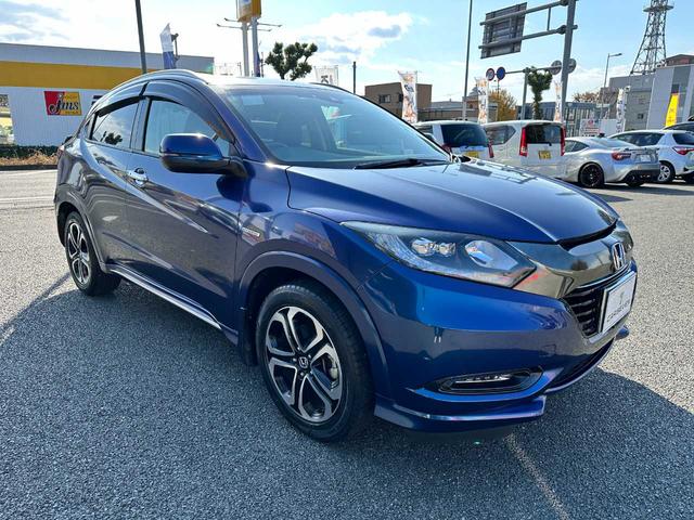 ヴェゼル ハイブリッドZ・ホンダセンシング 禁煙車 フルセグTV バックカメラ Bluetooth CD/DVD ETC ドラレコ MTモード付 アダプティブクルーズコントロール 衝突被害軽減ブレーキ アクセル踏み間違い防止装置(2枚目)