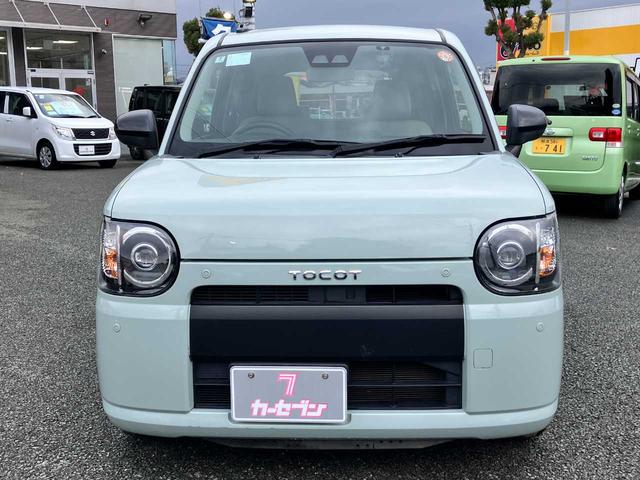 ミラトコット Ｘ　ＳＡＩＩＩ　禁煙車　バックカメラ　ワンセグＴＶ　Ｂｌｕｅｔｏｏｔｈ　ＣＤ／ＤＶＤ　衝突被害軽減ブレーキ　アクセル踏み間違い防止装置　障害物センサー（2枚目）