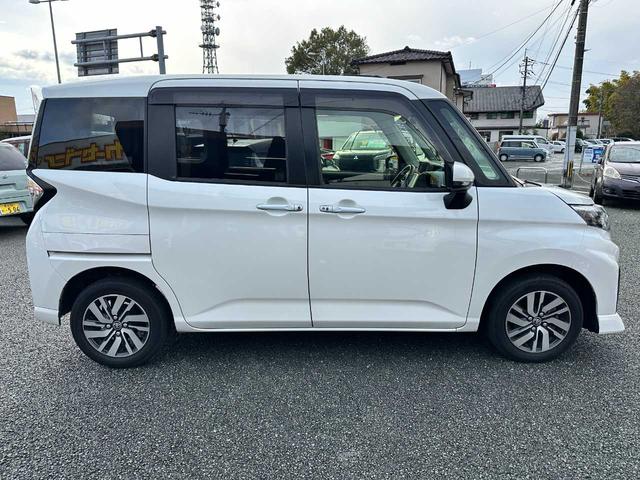 ルーミー カスタムＧ　禁煙車　ＥＴＣ　バックカメラ　フルセグＴＶ　Ｂｌｕｅｔｏｏｔｈ　アダプティブクルーズコントロール　障害物センサー　衝突被害軽減ブレーキ　アクセル踏み間違い防止装置（4枚目）