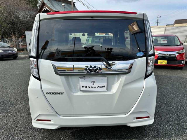 ルーミー カスタムＧ　禁煙車　ＥＴＣ　バックカメラ　フルセグＴＶ　Ｂｌｕｅｔｏｏｔｈ　アダプティブクルーズコントロール　障害物センサー　衝突被害軽減ブレーキ　アクセル踏み間違い防止装置（6枚目）